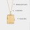 Multipurpose Square Choker Adjustable Chain Necklace-silver 4