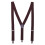 Premier (One Size, Brown) Premier Clip-On Trouser Braces 1