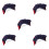 5Pièces Ceinture De Flottaison Pour Natation En PVC Robuste 6
