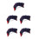 5Pièces Ceinture De Flottaison Pour Natation En PVC Robuste 9