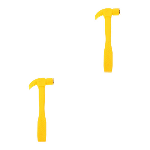 2Pcs Simulation Plastic Hammer Toy For Kids Play 2