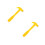 2Pcs Simulation Plastic Hammer Toy For Kids Play 7