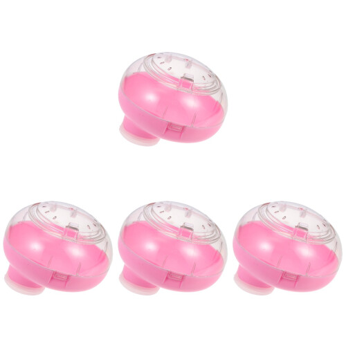 4Pz Accessorio Bagno Criceto Vaschetta Rosa in Compatta 1
