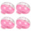 4Pz Accessorio Bagno Criceto Vaschetta Rosa in Compatta 5