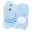 2Pz Fermaporta Rotante Sky-Blue Assorbimpatto ABS PVC 1