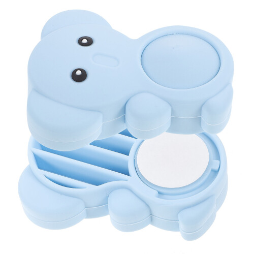 2Pz Fermaporta Rotante Sky-Blue Assorbimpatto ABS PVC