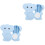 2Pz Fermaporta Rotante Sky-Blue Assorbimpatto ABS PVC 3