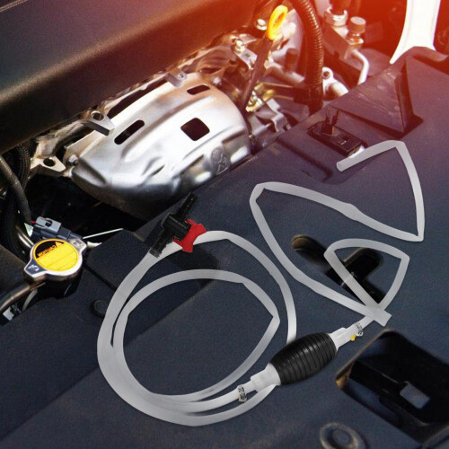 1Set Kit Pompa Sifone Manuale in PP Per Auto E Pesca 2
