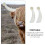 1Paio Copertura Bovina Silicone Protettore Trasparente 7