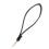 Black Wristlet Strap in Pelle PU Per Borsa, E Robusto 1