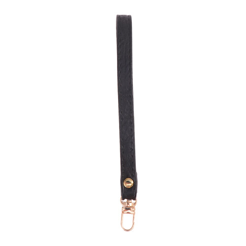 Black Wristlet Strap in Pelle PU Per Borsa, E Robusto 2