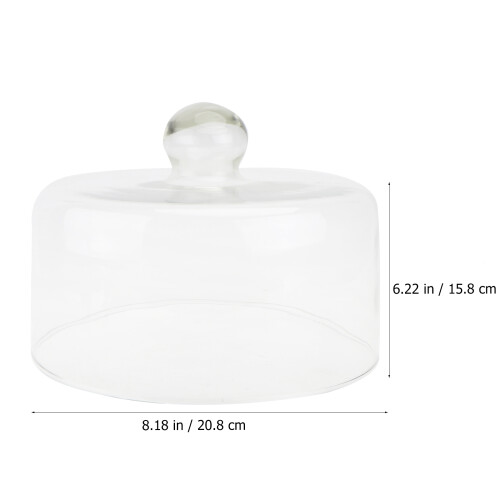 1 Pezzo Cupola In Trasparente Per Torta E Snack (Bianco) 1