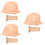 3Set in Lattice Resistente Per Feste E Costume 9