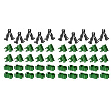 50 Stück Spalier-Pflanzenverbinder, Clip, Garten-Spalier-Clip,