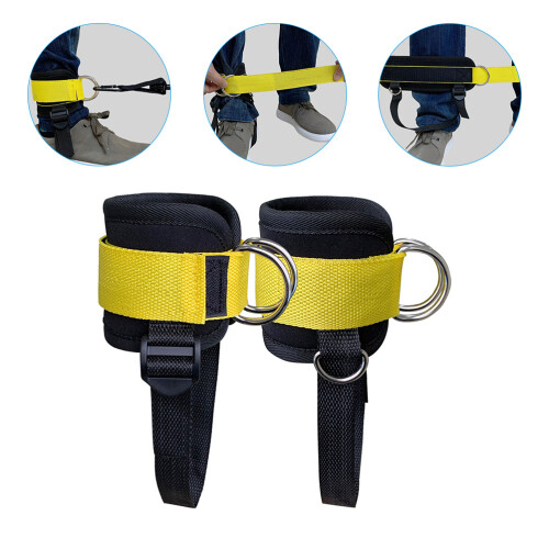 1Conjunto Fivela Tornozeleira Para Treino De Academia 2