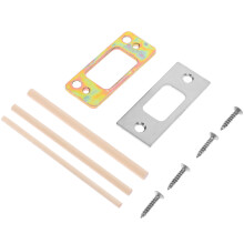 1Conjunto De Metal Para Porta Com Reforço E Design Antigo