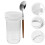 1Conjunto De Com Tampa Para Armazenar Aveia E 5