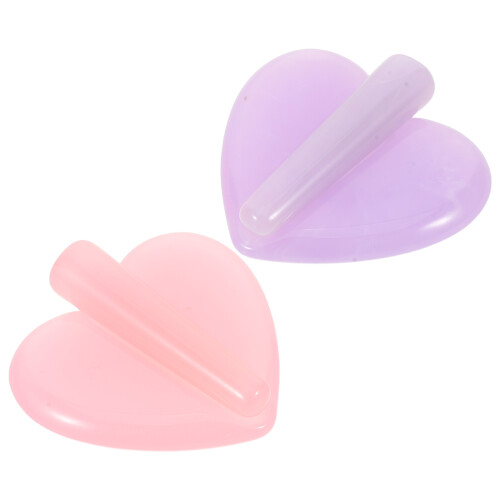 2Conjuntos De Acrílico Para Unhas Rosa Com Design