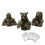 3Conjuntos Decor Carro Clipes Perfume Animais Resina Interior 1