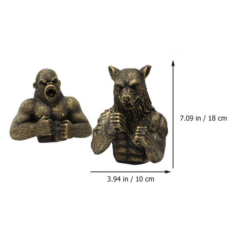 3Conjuntos Decor Carro Clipes Perfume Animais Resina Interior 1