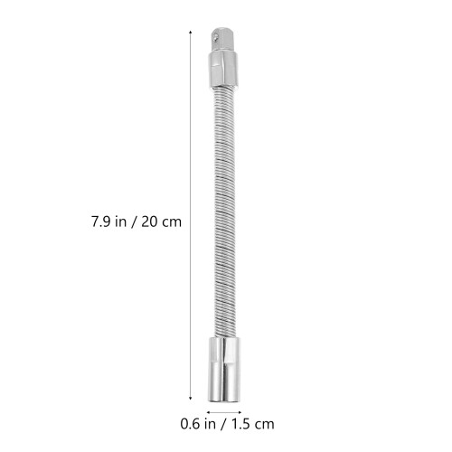 haste extensora flexível com manga elástica, durável para chave 1