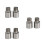 3Pares Extensores Pedal De Bike Aço 9/16 Polegadas Para Estrada 4
