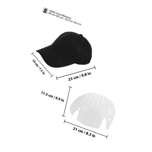 1Conjunto Bump Caps Universais Pe E Algodão Para De Beisebol 1