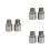 3Pares Extensores Pedal De Bike Aço 9/16 Polegadas Para Estrada 10