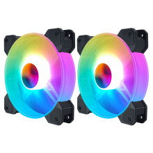 6Szt 14Cm Rgb Wentylatory Do Obudowy Szt Materiał ABS Ciche