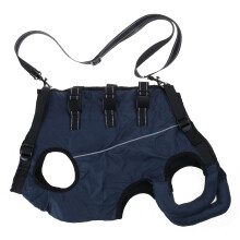 Convenient Dog Sling for Medium Large Dog Body-M Navy blue