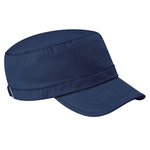 (One Size, Navy) Beechfield Army Cap / Headwear