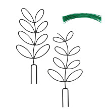 Trellis voor potplanten Kleine tuin Trellis voor-Zwart
