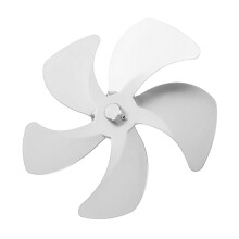 Aluminiumlegierungs-5-Flügel-Ofenventilator Ersatz Silber