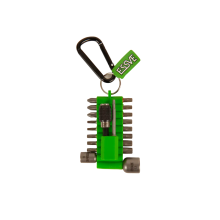 ESSVE Bits Kit ProPack 20-teiliges Bit-Set mit Bithalter & Karabiner-Gürtelclip