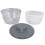 Efficient Gray Vegetable Washer & Spinning Fruit Dryer for Kitchens 1
