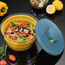 Reliable Fruit Spinner Dryer for Kitchen 1.8L Vegetable Washing Machine Blue