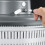 Efficient Gray Vegetable Washer & Spinning Fruit Dryer for Kitchens 4