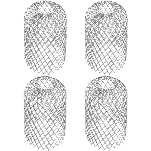 Stainless Steel Mesh Gutter Guards, Ensures Optimal Water Flow, Flexible Application For Diverse Downspout Sizes