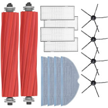 Solução de limpeza de alta velocidade para Xiaomi Roborock Série S7, kit de acessórios incluindo escova autolimpante e escovas laterais de
