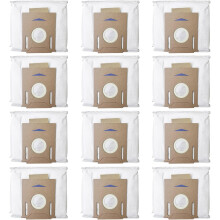 Peças para aspirador robô: sacos de pó selados de alto desempenho para instalação rápida e fácil, compatíveis com os modelos ECOVACS DEEBOT