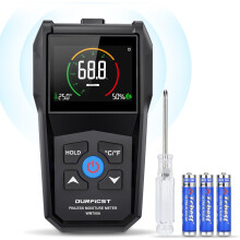 Pinless Moisture Meter, Non-Destructive Detection In Drywall, Wood And Masonry, Water Leak Detector With Backlit Lcd Display
