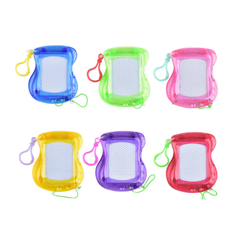 6er-Pack magnetischer Kritzelbrett-Schlüsselanhänger,