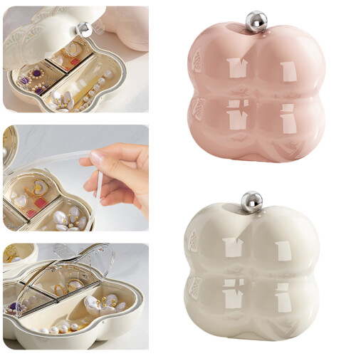Reise-Schmuck-Organizer, kleiner Ohrringhalter,-Rosa 2