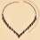Brautaccessoire-Set mit Kristall-Strasssteinen, stilvolle 3