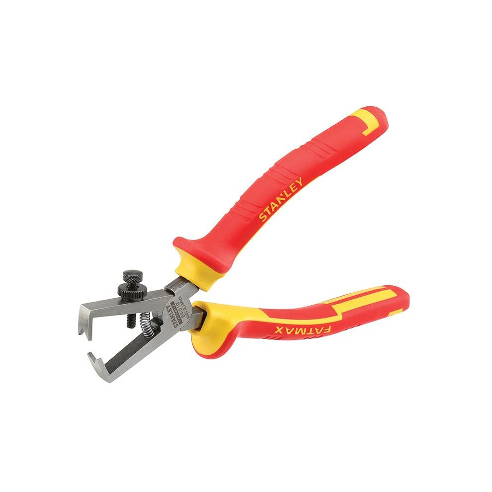 Stanley Unisex Multicolor Fatmax Wire Stripping Pliers Vde 170Mm - Image 2