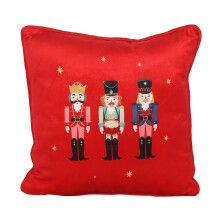 Something Different Square Nutcracker Cushion