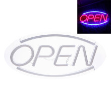 Enseigne lumineuse néon élégante « Ouvert », tubes néon LED ultra-lumineux pour illuminer votre commerce intérieur, économie d'énergie