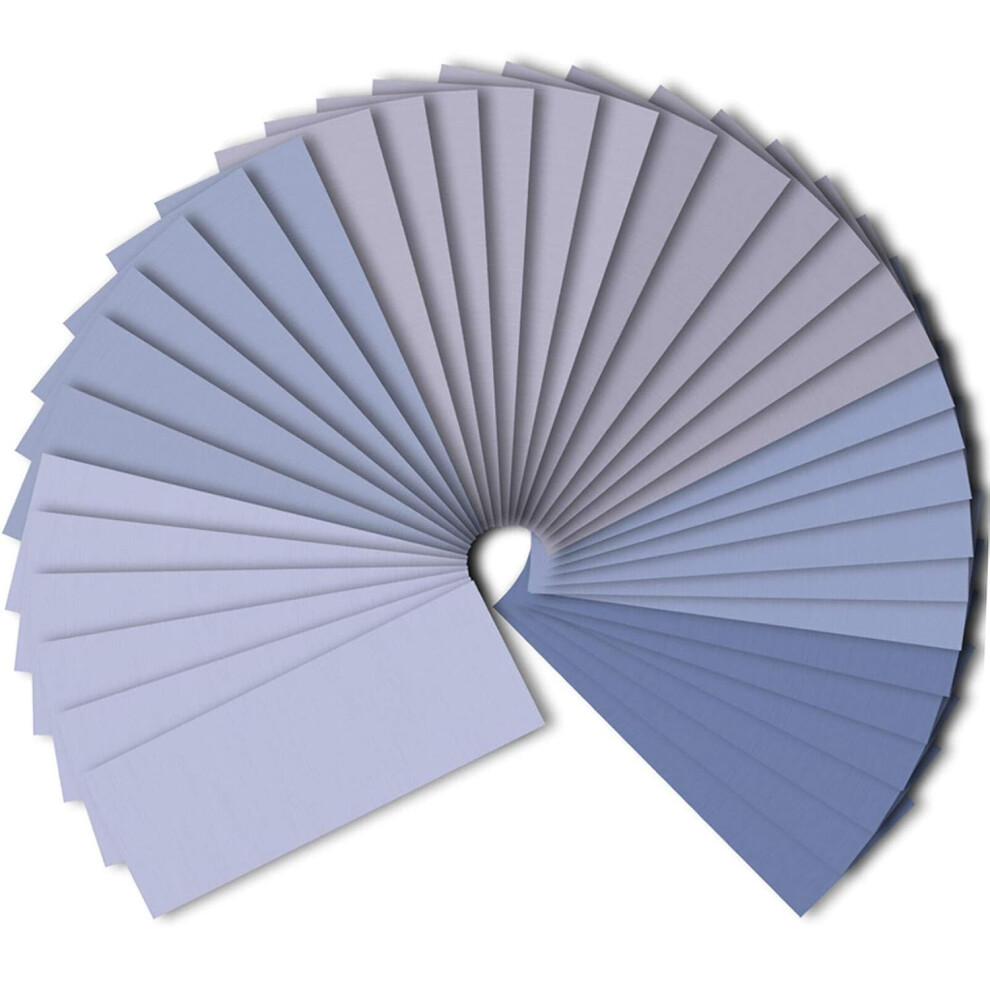 Wet Dry Sandpaper, Silicone Carbide Electro Coated Sandpaper For Wood Metal Sanding, 36 Sheets Long Sandpaper Sheets, Easy Identification Evenly 9128293704465