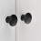 Single Hole Small Handle Cabinet Round Cabinet Door Handle Hollow Small Handle D 3