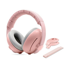 Noise-Reducing Headphones Suitable for Babies, Used to Protect Hearing and Improve Sleep.